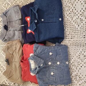 Bundle Lot Of 6 Boys Size 3-9 Months A12